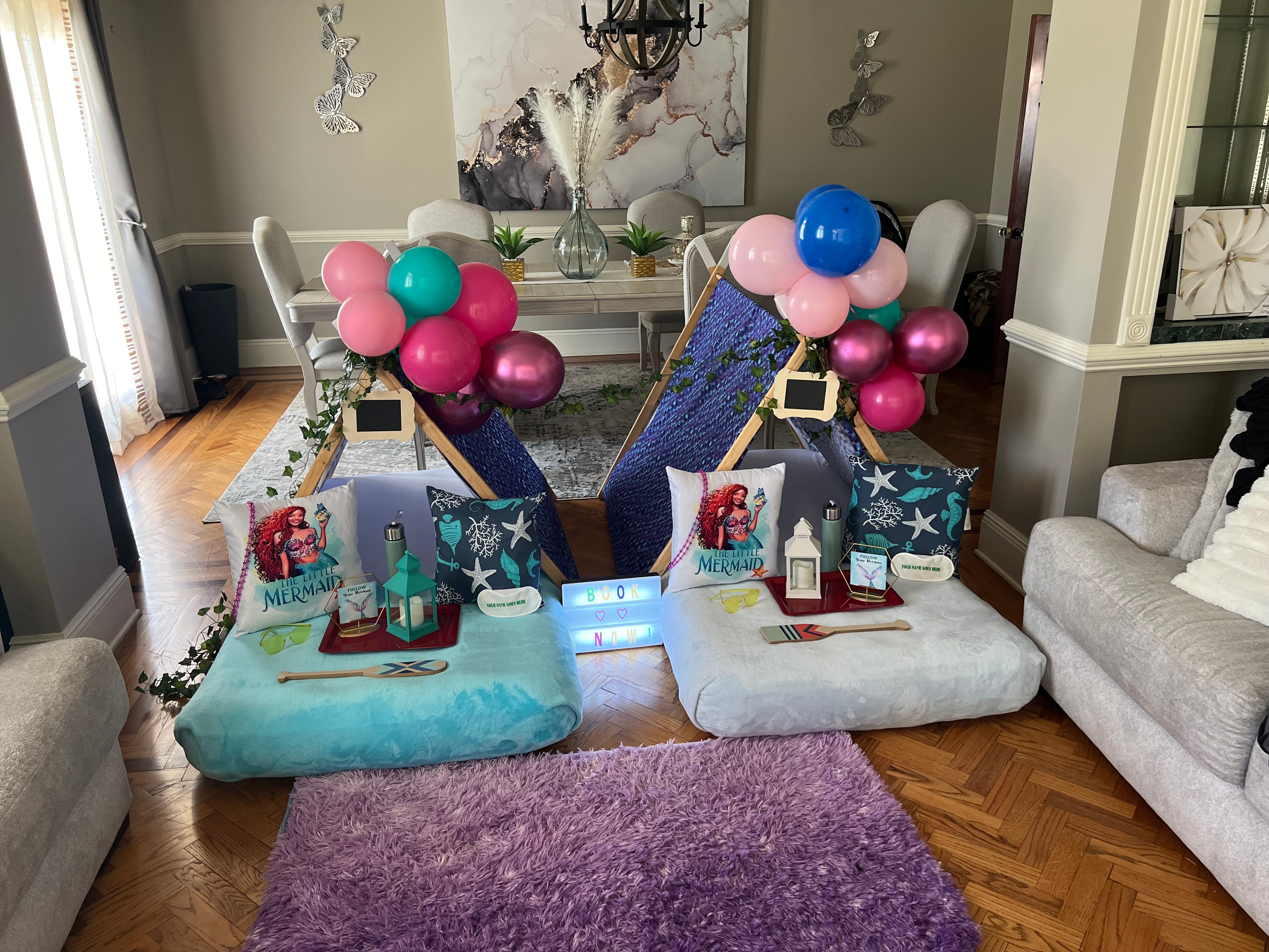Glam & Neon Theme party by A'CHE